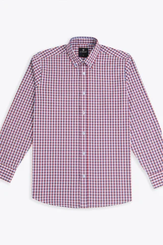 Men's Full Sleeve Check Shirt