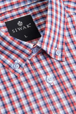 Men's Full Sleeve Check Shirt