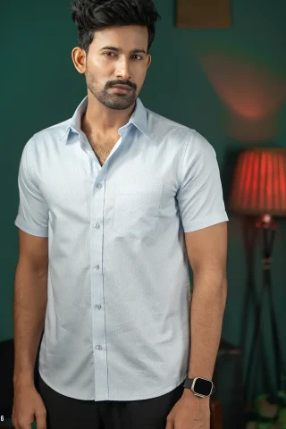 Men's Casual Half Sleeve Shirt