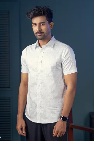 Men's Casual Half Sleeve Shirt