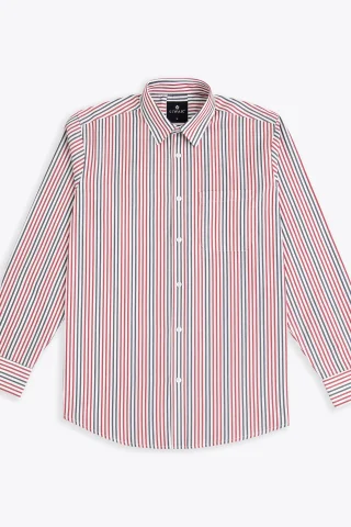 Men's Full Sleeve Stripe Shirt