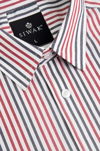Men's Full Sleeve Stripe Shirt
