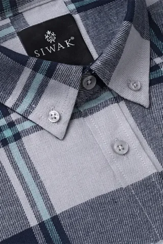 Men's Full Sleeve Check Shirt