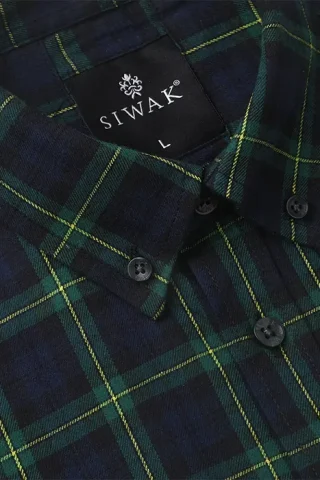 Men's Full Sleeve Check Shirt