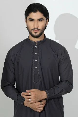Platinum Embroidered Panjabi for Men