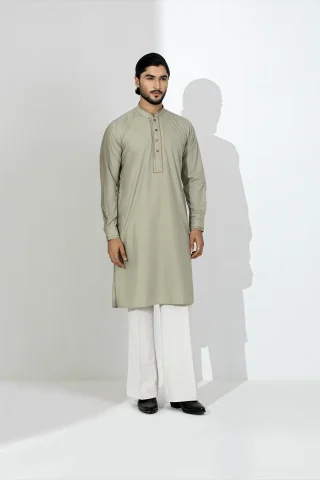 Platinum Embroidered Panjabi for Men