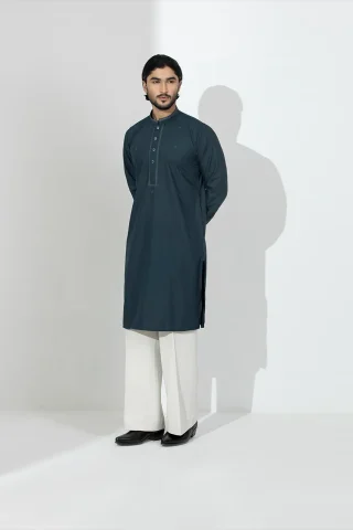 Platinum Embroidered Panjabi for Men