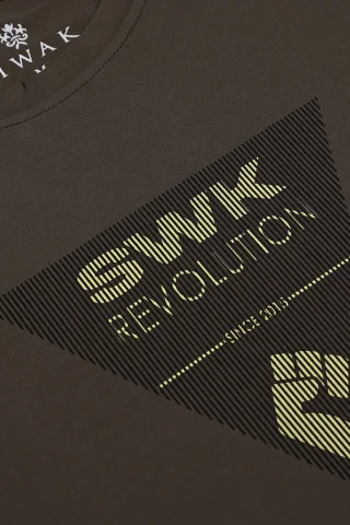 Mercerized Cotton Printed T-shirt for Men