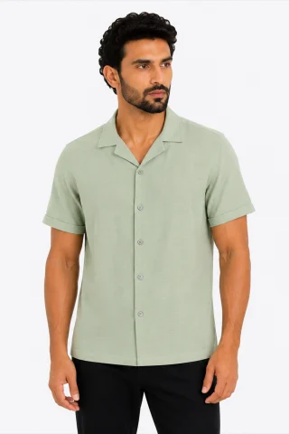Men's Half Sleeve Cuban Shirt