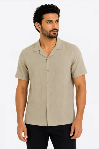 Men's Half Sleeve Cuban Shirt