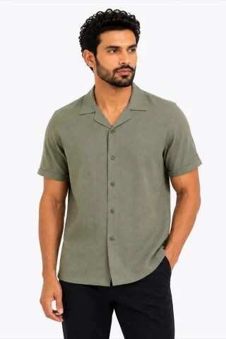 Men's Half Sleeve Cuban Shirt