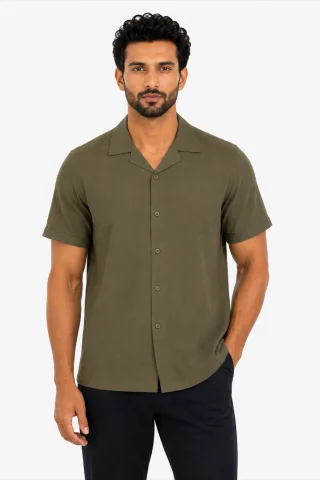 Men's Half Sleeve Cuban Shirt