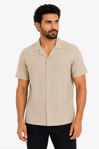 Men's Half Sleeve Cuban Shirt