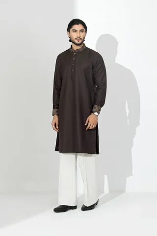 Embroidered Platinum Panjabi Bangladesh