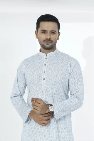 Printed Panjabi for Men in classic printed design