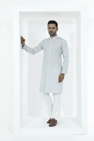 Classic Printed Panjabi for Men
