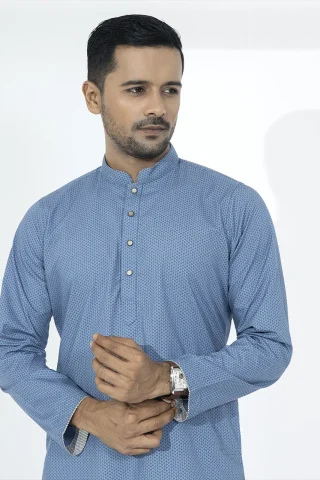 Classic Printed Panjabi for Men