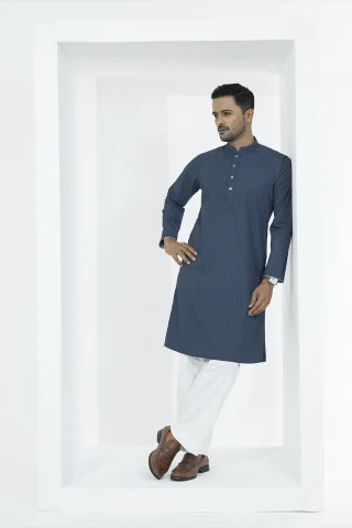 Classic Printed Panjabi for Men
