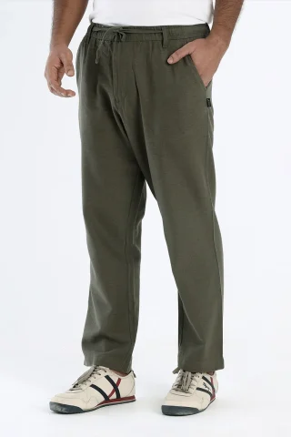 Deep Olive Trouser